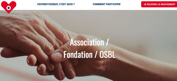 GIVING TUESDAY, c’est MAINTENANT ! La Fondation participe… Donnez, Nous Donnerons